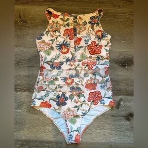 SHEIN Floral Size Large One Piece Swimsuit